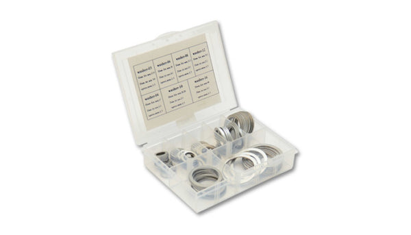 Vibrant Box Set of Crush Washers - 10 of each Size: -3AN to -16AN - Bull Strap