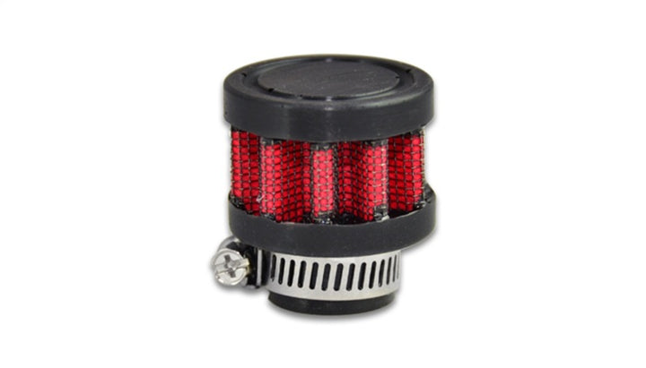 Vibrant Crankcase Breather Filter 35mm OD / 5/8in. (15mm) Inlet ID / 1.5in. Tall - Bull Strap