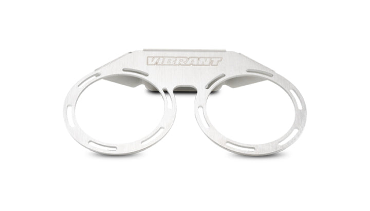Vibrant Dual Catch Can Mount Bracket - Bull Strap