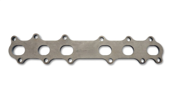 Vibrant Exhaust Manifold Flange for Toyota 2JZ Motor - 1/2in Thick - Bull Strap