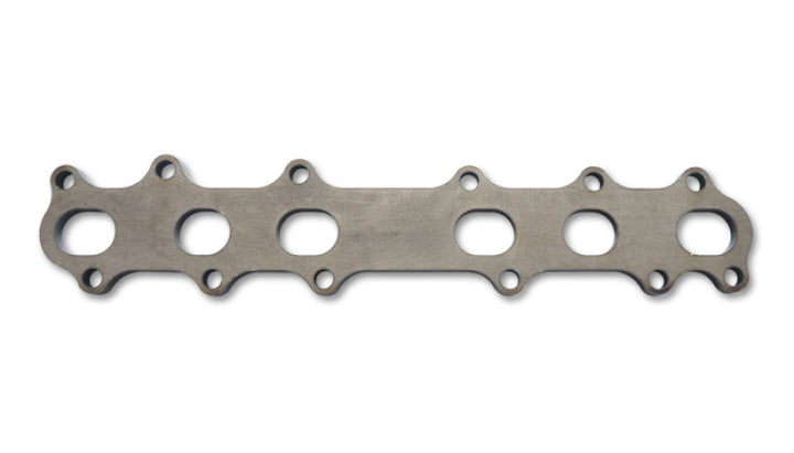 Vibrant Exhaust Manifold Flange for Toyota 2JZ Motor - 1/2in Thick - Bull Strap