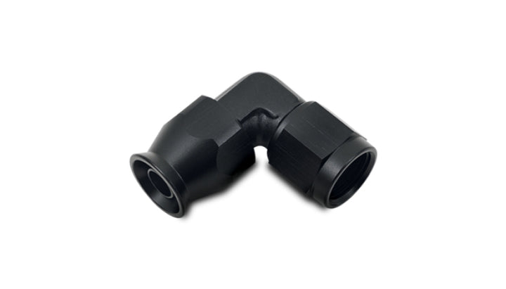 Vibrant Forged Aluminum Non Swivel Hose End for PTFE Lined Hose Size -8AN - Bull Strap