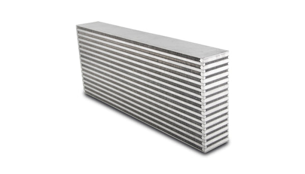 Vibrant Horizontal Flow Intercooler Core 24in Wide x 9.75in High x 3.5in Thick - Bull Strap