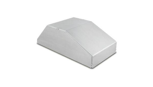 Vibrant I/C End Tank 6in Wide 12in Long 4in Tall Use w/ Horizontal I/C Core 12844 - 5052 Aluminum - Bull Strap