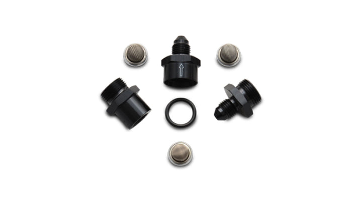 Vibrant Inline Fuel/Oil Filter Set (Size -4AN) incl. 3 filters - Bull Strap