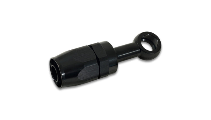 Vibrant Male -8AN Hose 16mm (5/8in) Banjo Straight Swivel Hose End Fitting - Bull Strap