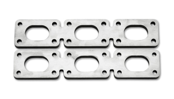 Vibrant Mild Steel Exh Manifold Flange for BMW E36/E46 platform motors (sold in pairs) 1/2in Thick - Bull Strap
