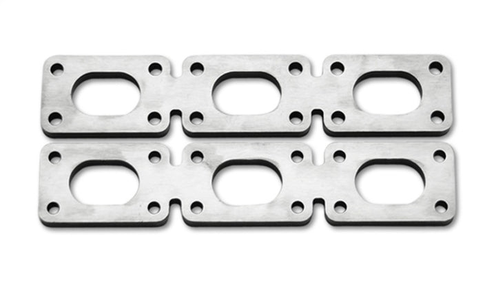 Vibrant Mild Steel Exh Manifold Flange for BMW E36/E46 platform motors (sold in pairs) 1/2in Thick - Bull Strap