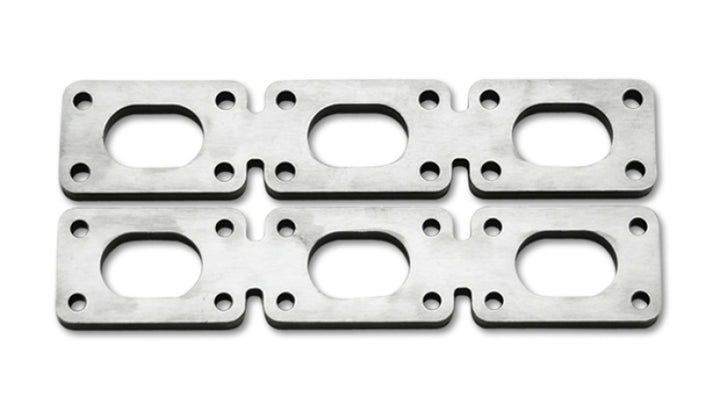 Vibrant Mild Steel Exh Manifold Flange for BMW E36/E46 platform motors (sold in pairs) 1/2in Thick - Bull Strap