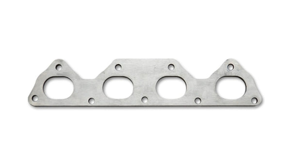 Vibrant Mild Steel Exhaust Manifold Flange for Honda/Acura B-Series motor 1/2in Thick - Bull Strap