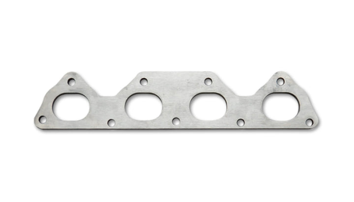 Vibrant Mild Steel Exhaust Manifold Flange for Honda/Acura B-Series motor 1/2in Thick - Bull Strap