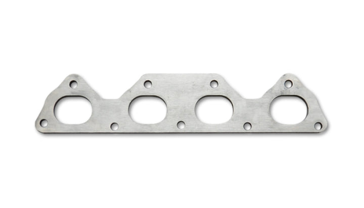 Vibrant Mild Steel Exhaust Manifold Flange for Honda/Acura B-Series motor 1/2in Thick - Bull Strap