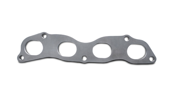 Vibrant Mild Steel Exhaust Manifold Flange for Honda/Acura K-Series motor 1/2in Thick - Bull Strap