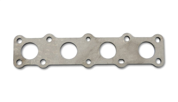 Vibrant Mild Steel Exhaust Manifold Flange for Hyundai Theta 2.0L motor (Genesis 2.0T) 1/2in Thick - Bull Strap