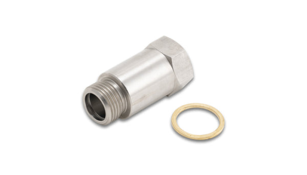 Vibrant O2 Sensor Fitting (T304 SS) and Brass Washer - Bull Strap