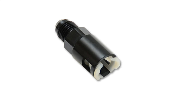 Vibrant Quick Disconnect EFI Adapter Fitting-8AN Flare to 3/8in Hose - Bull Strap