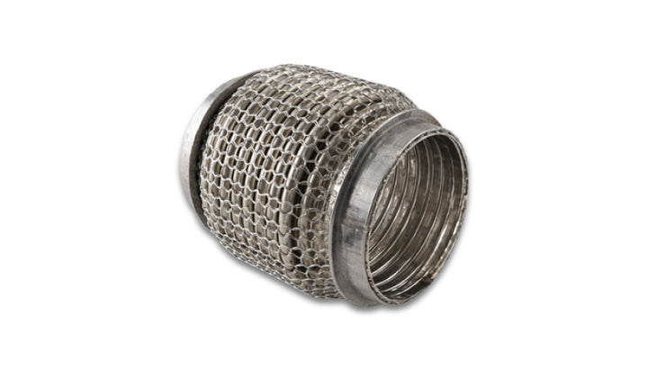Vibrant SS Flex Coupling with Interlock Liner 2.50in I.D. x 4.00in Long - Bull Strap