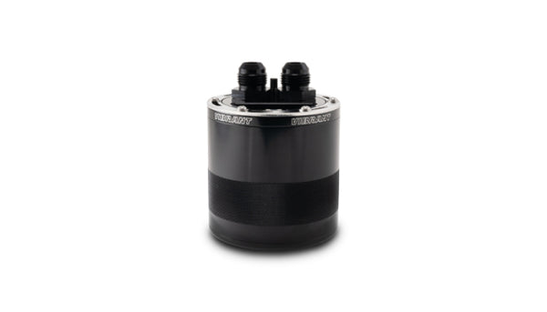 Vibrant Small 0.75L 2-Port Model Catch Can Assembly - Bull Strap