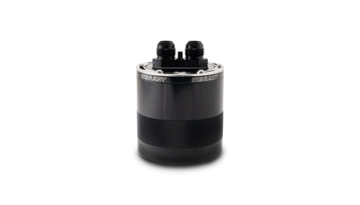 Vibrant Small 0.75L 2-Port Model Catch Can Assembly - Bull Strap