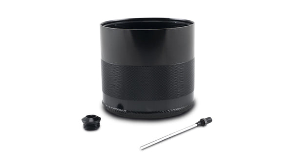 Vibrant Small 0.75L Catch Can Reservoir w/Dipstick - Bull Strap