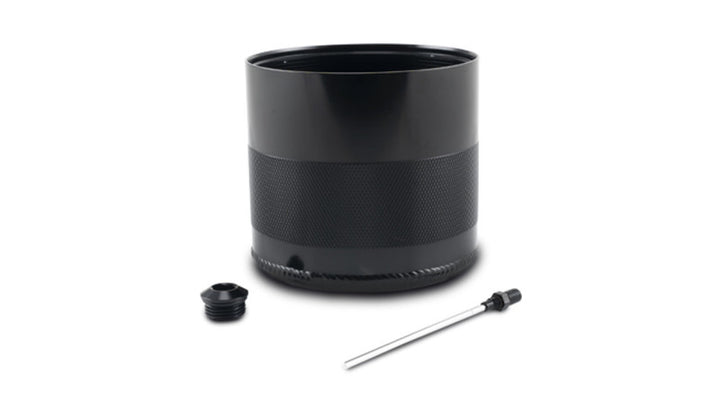 Vibrant Small 0.75L Catch Can Reservoir w/Dipstick - Bull Strap