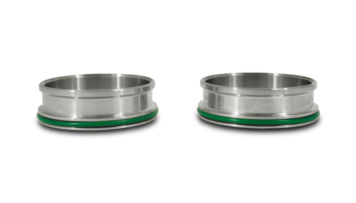 Vibrant Stainless Steel Weld Fitting w/ O-Rings for 3.5in OD Tubing - Bull Strap