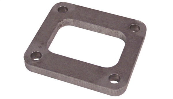 Vibrant T04 Turbo Inlet Flange (Rectangular Inlet) Mild Steel 1/2in Thick - Bull Strap