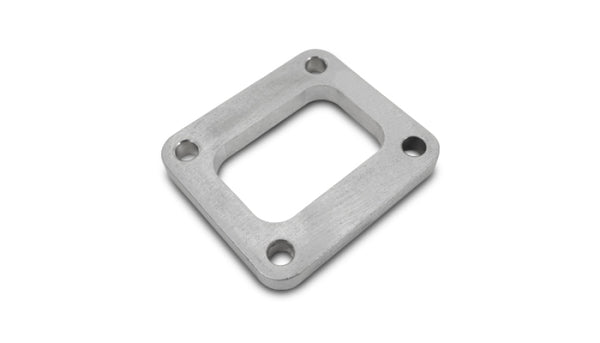 Vibrant T04 Turbo Inlet Flange (Rectangular Inlet) T304 SS 1/2in Thick - Bull Strap