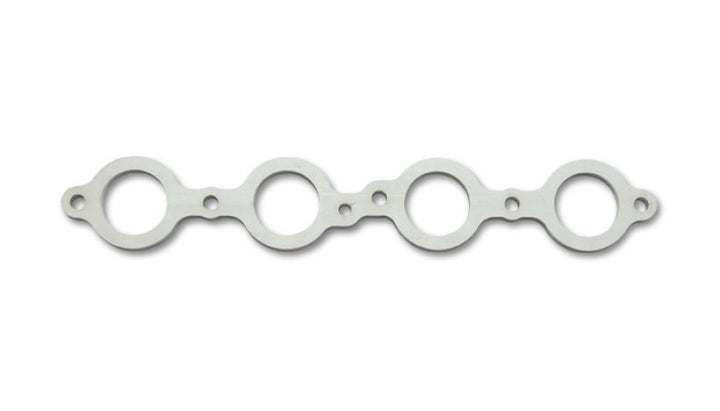 Vibrant T304 SS Exh Manifold Flange for GM LS1/LS2/LS3/LS6/L92 motor 3/8in Thick (SOLD IN PAIRS) - Bull Strap