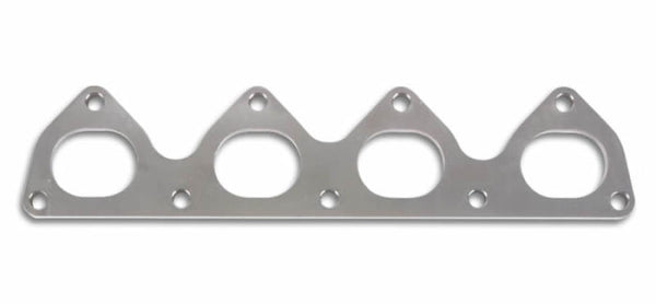 Vibrant T304 SS Exhaust Manifold Flange for Honda/Acura B-series motor 3/8in Thick - Bull Strap