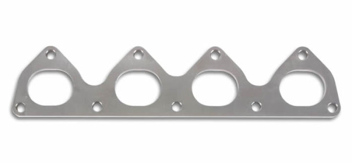 Vibrant T304 SS Exhaust Manifold Flange for Honda/Acura B-series motor 3/8in Thick - Bull Strap