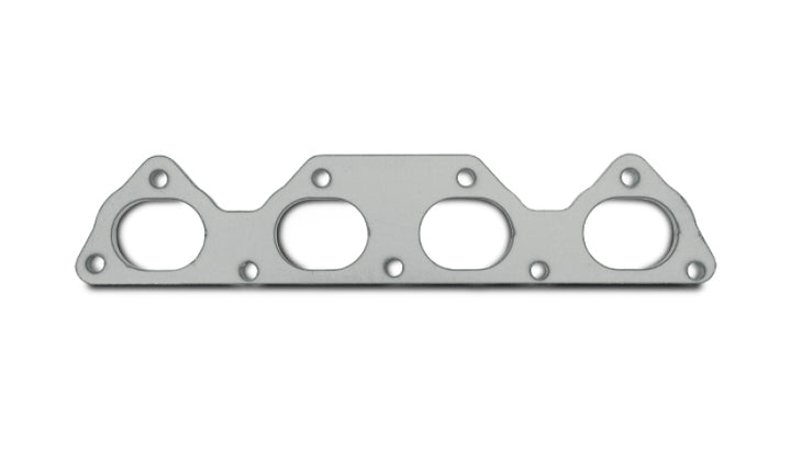 Vibrant T304 SS Exhaust Manifold Flange for Honda/Acura B-series motor 3/8in Thick - Bull Strap