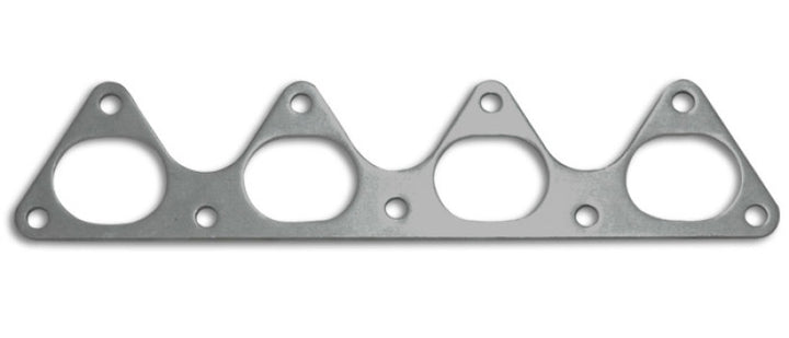 Vibrant T304 SS Exhaust Manifold Flange for Honda/Acura D-series motor 3/8in Thick - Bull Strap
