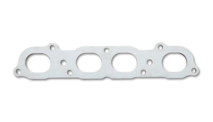 Vibrant T304 SS Exhaust Manifold Flange for Honda F20C motor 3/8in Thick - Bull Strap