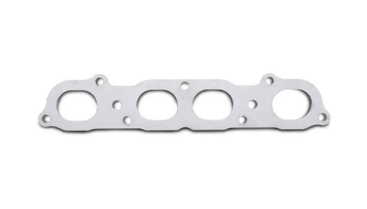 Vibrant T304 SS Exhaust Manifold Flange for Honda F20C motor 3/8in Thick - Bull Strap