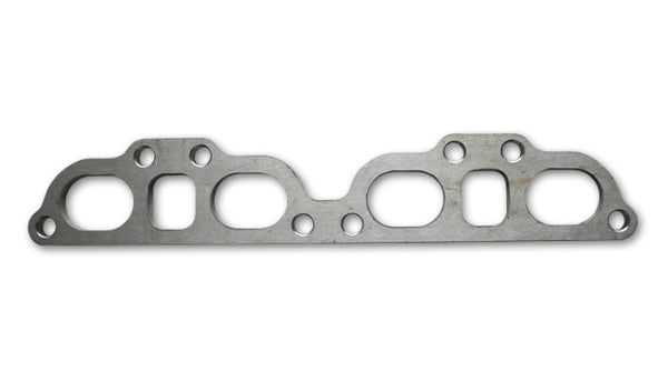 Vibrant T304 SS Exhaust Manifold Flange for Nissan SR20 motor 3/8in Thick - Bull Strap