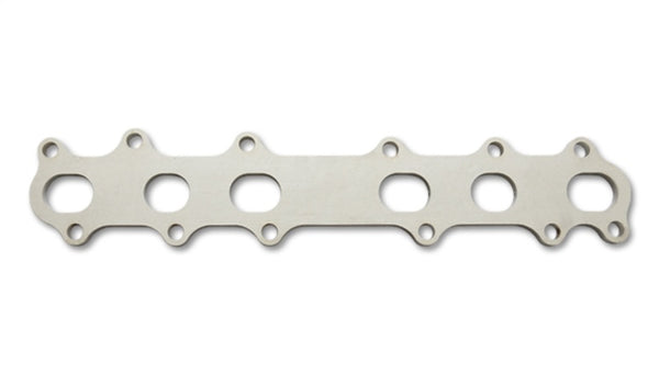 Vibrant T304 SS Exhaust Manifold Flange for Toyota 2JZGTE - Bull Strap