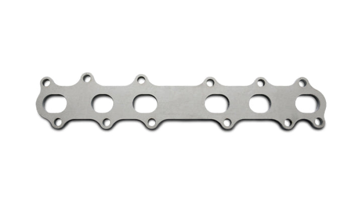 Vibrant T304 SS Exhaust Manifold Flange for Toyota 2JZGTE - Bull Strap