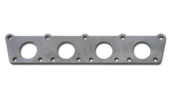 Vibrant T304 SS Exhaust Manifold Flange for VW/Audi 1.8T motor 3/8in Thick - Bull Strap