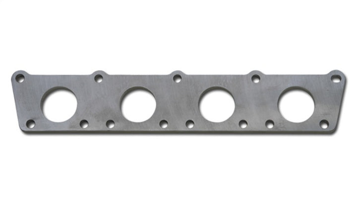 Vibrant T304 SS Exhaust Manifold Flange for VW/Audi 1.8T motor 3/8in Thick - Bull Strap