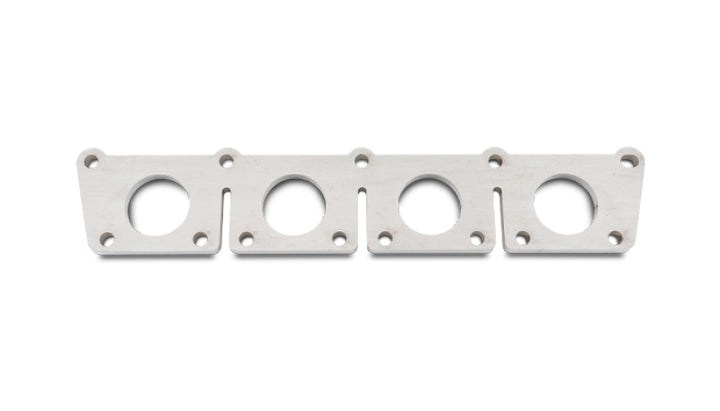 Vibrant T304 SS Exhaust Manifold Flange for VW/Audi 1.8T motor 3/8in Thick - Bull Strap