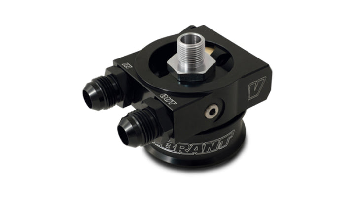 Vibrant Thermostatic Oil Cooler Sandwich Adapter w/Spacer - Bull Strap