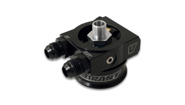 Vibrant Thermostatic Oil Cooler Sandwich Adapter w/Spacer - Bull Strap