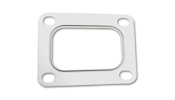 Vibrant Turbo Gasket for T04 Inlet Flange with Rectangular Inlet (Matches Flange #1441 and #14410) - Bull Strap