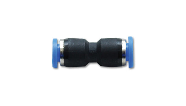 Vibrant Union Straight Pneumatic Vacuum Fitting - for use with 1/4in (6mm) OD tubing - Bull Strap