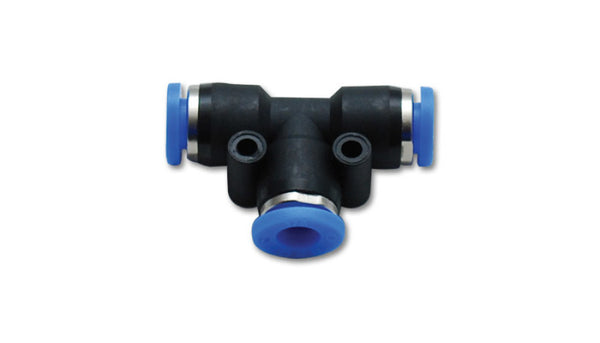 Vibrant Union inTin Pneumatic Vacuum Fitting - for use with 5/32in (4mm) OD tubing - Bull Strap