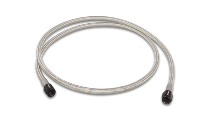 Vibrant Univ Oil Feed Kit 2ft Teflon lined S.S. hose with two -4AN female fittings preassembled - Bull Strap