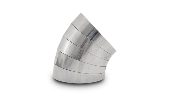 Vibrant Vertical 304 SS Nominal 3 in. Oval / 3.10 in. Centerline Radius, 9 degree per cut -Set of 5 - Bull Strap