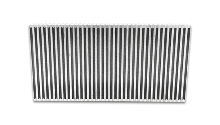 Vibrant Vertical Flow Intercooler Core 24in. W x 12in. H x 3.5in. Thick - Bull Strap