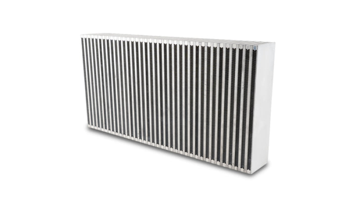 Vibrant Vertical Flow Intercooler Core 24in. W x 12in. H x 3.5in. Thick - Bull Strap